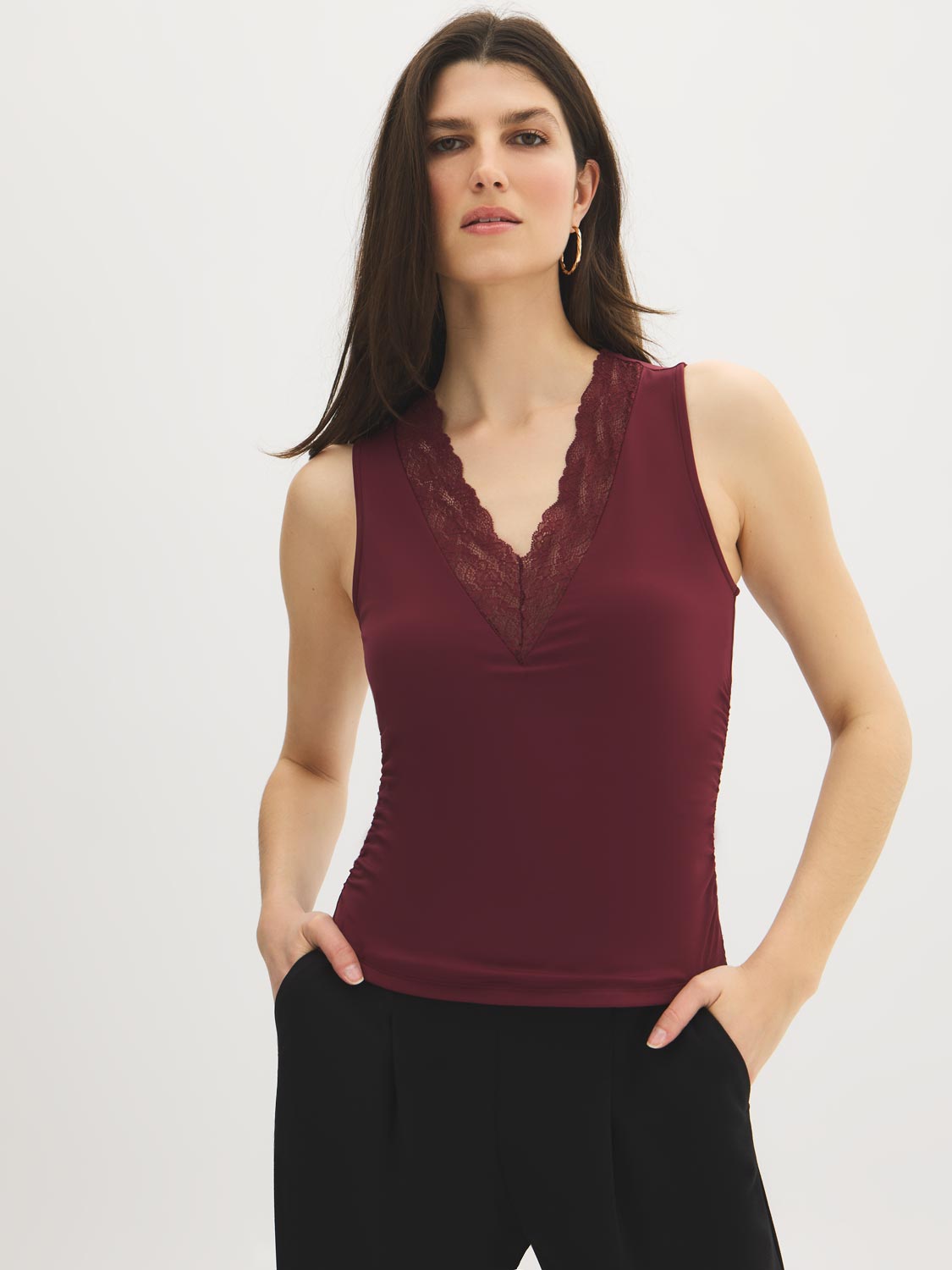 lace duck layered tops ⭐︎ Edikted Layered Lace Sleeve T-Shirt | Pacsun