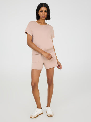 Short en polaire Withered Rose