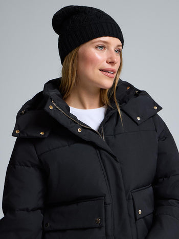 Knit Beanie Black