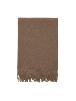 Soft Brushed Scarf Brown