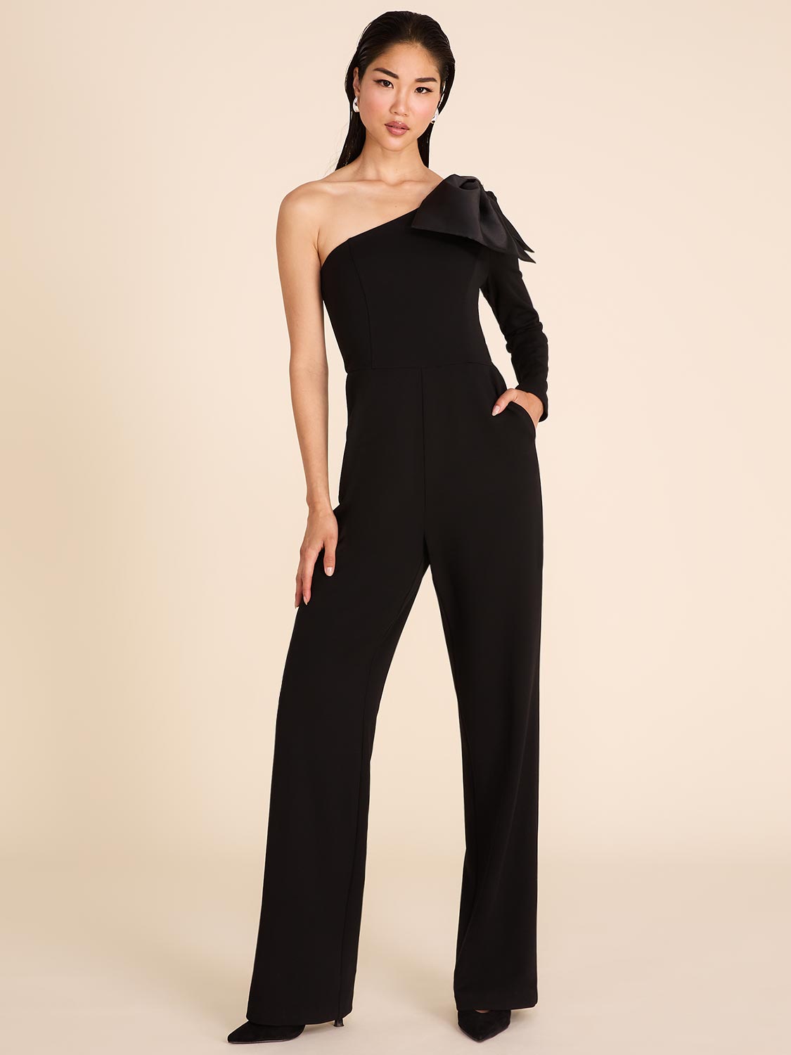 Le chateau black jumpsuit on sale