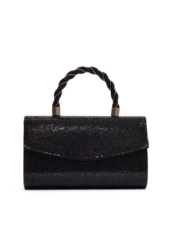 Rhinestone Handbag Black