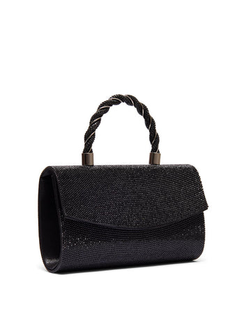 Rhinestone Handbag Black