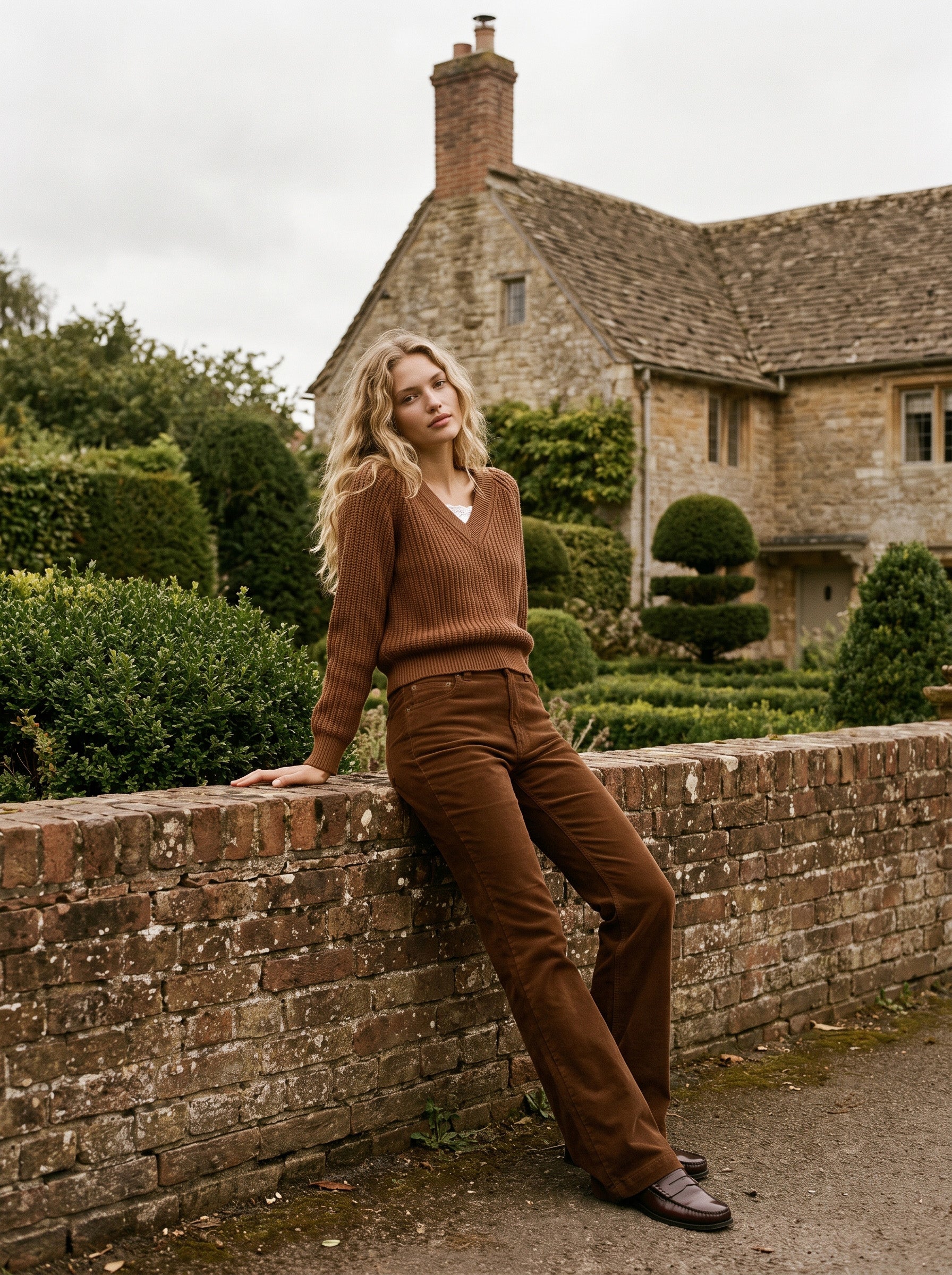 Corduroy Flare-Leg Pants | Suzy Shier