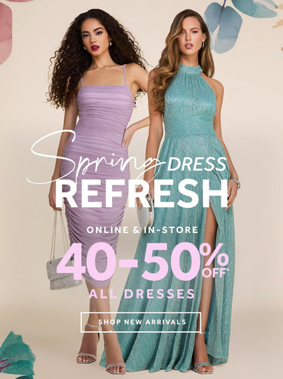 Shop 40-50% off new Spring dresses at Le Château.