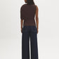 Asymmetric Ruched One-Shoulder Top