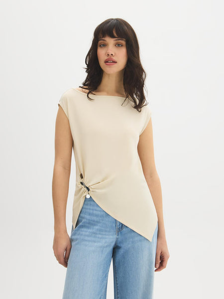 トップス back knot detail tops (japan made) back knot detail tops (japan made) トップス back knot detail tops