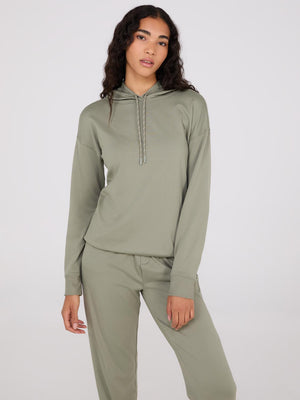 Lightweight Fleece Joggers Lt Green