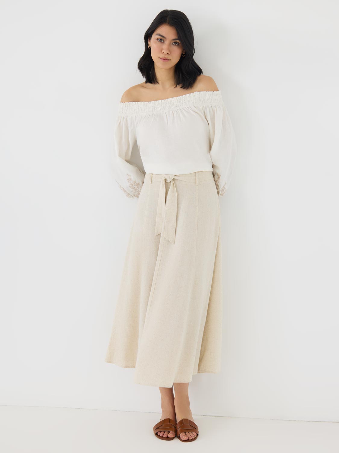 新品 little suzie Sheer Layerd Midi Skirt Shop All Women's Bottoms: Pants, Joggers, Skirts | Suzy
