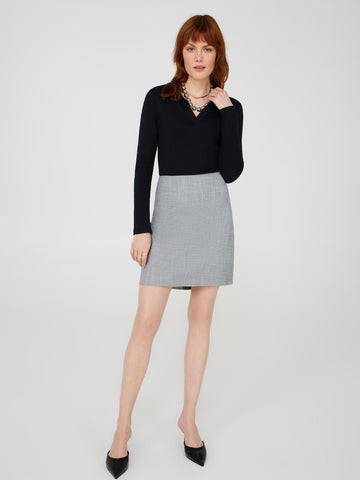 パンツ pepper mini wrap skirt Hundred Percent Mini Skirt - White – Peppermayo Canada
