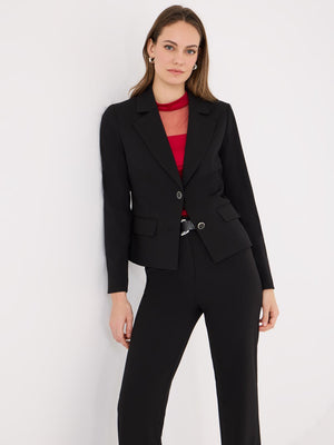 2-Button Blazer Black