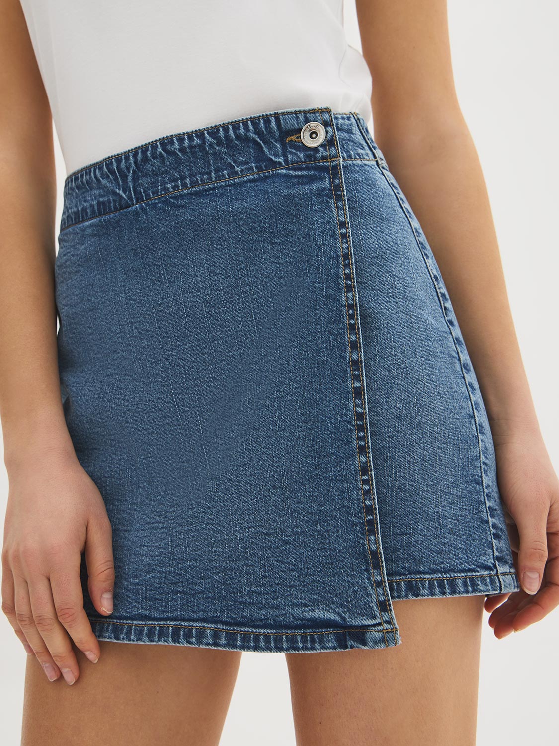 Jupe-short Cargo Gerry Pour Femme, Bleu Clair, Taille L – Parfaite Pour L'activewear