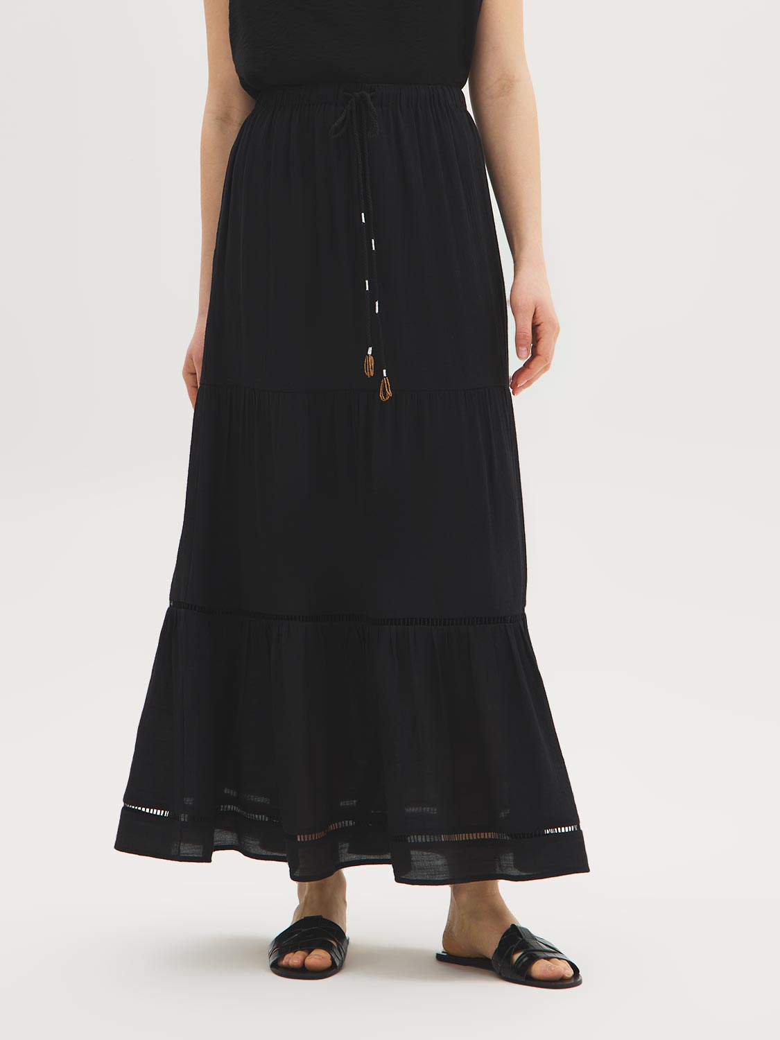 L'Appartement】 TIERED SKIRT Tiered skirt | Cotswold Collections