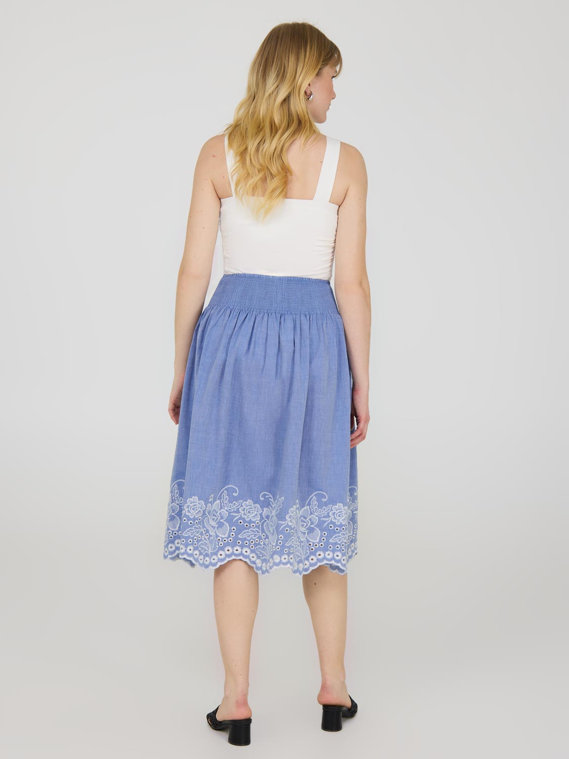 新品 little suzie Sheer Layerd Midi Skirt View All products