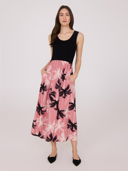 即発新品4y Dress skirt and its printed scarf SHEIN Girls Scarf Print Split Thigh Skirt - Pink Shop