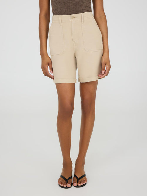 Tencel Denim Bermuda Shorts
