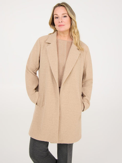 Open-Front Car Coat