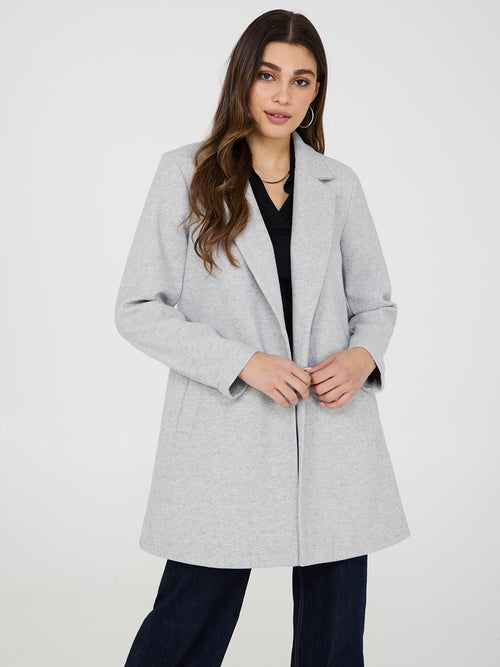 Open-Front Car Coat