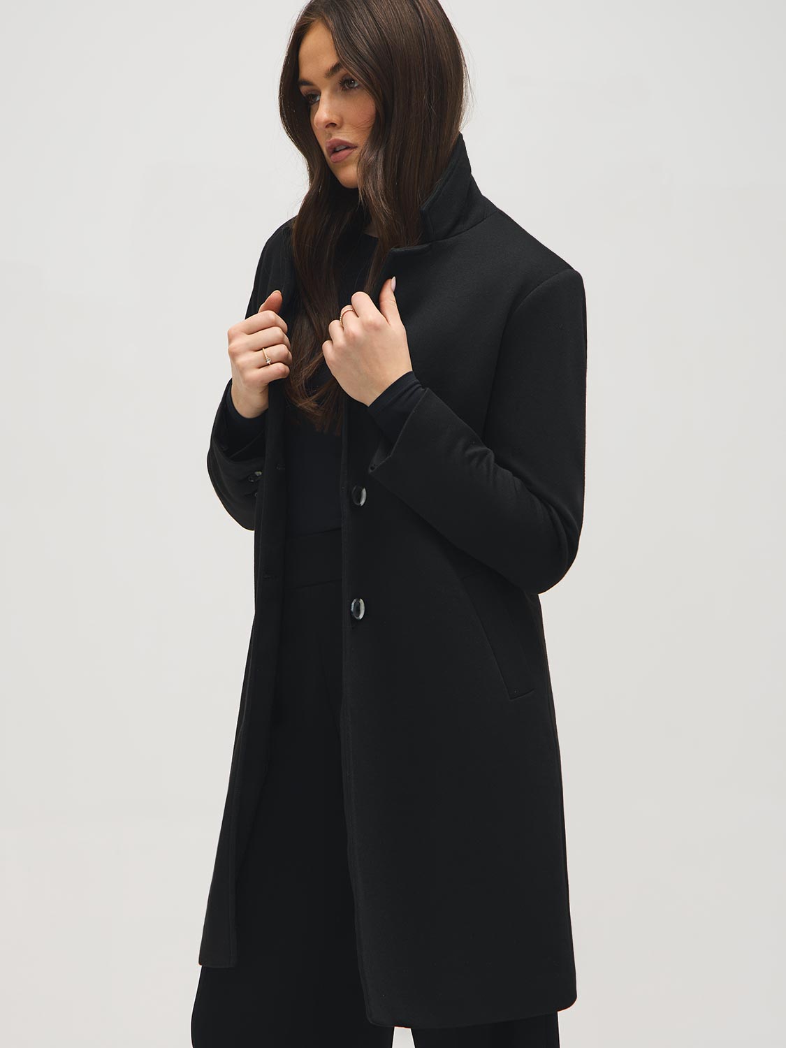 Mid-Length Fleece Coat – Suzy Shier