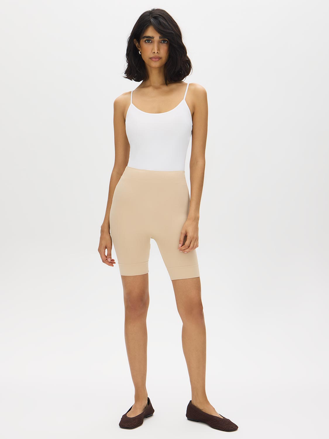 Leggings bermuda sans coutures