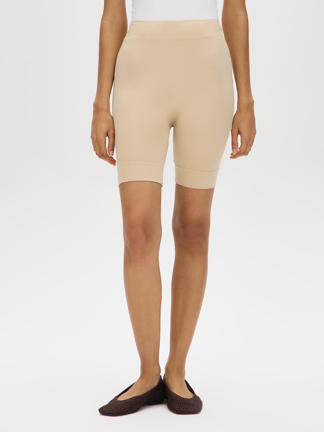 Leggings bermuda sans coutures