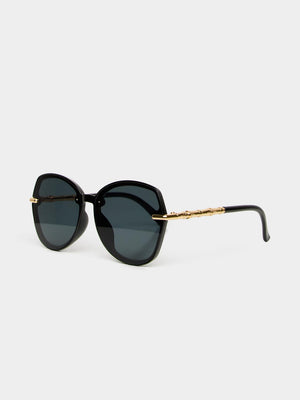Lunettes de soleil rondes Black