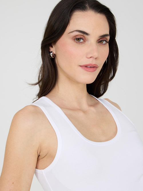 Scoop Neck Jersey Tank Top