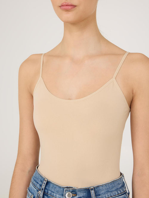 Scoop Neck Seamless Tank Top