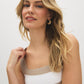 Striped Cotton-Blend Tank Top