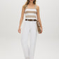 Striped Cotton-Blend Tank Top