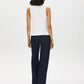 Cotton-Blend Square Neck Tank Top