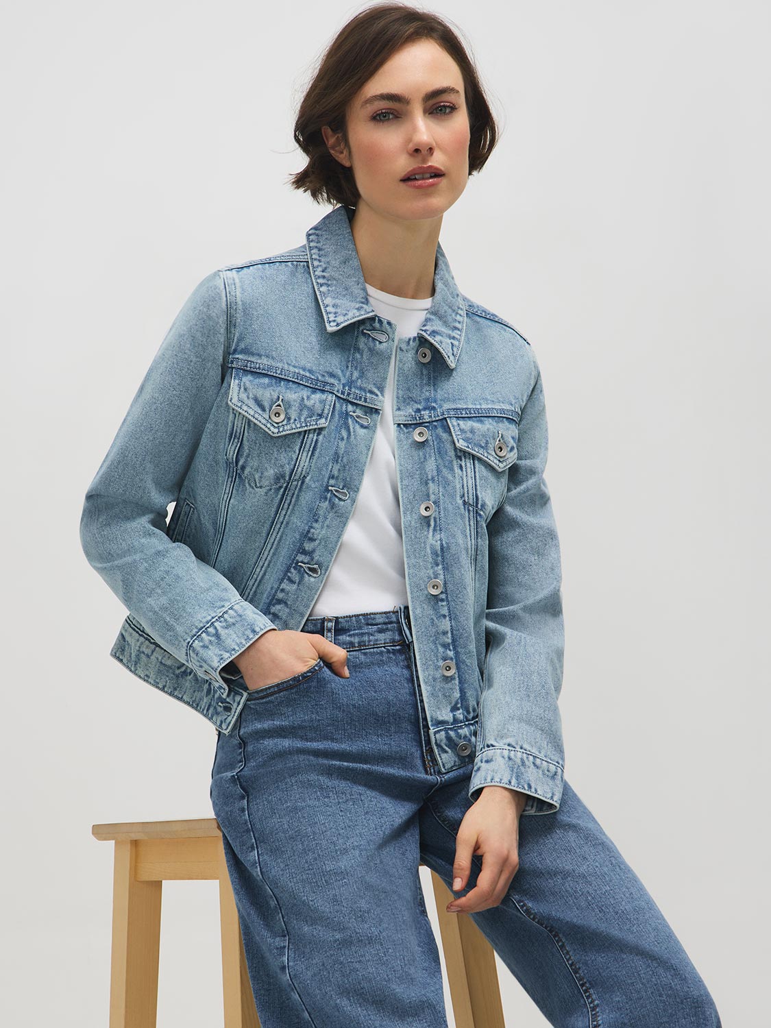 Lt Denim Blasted