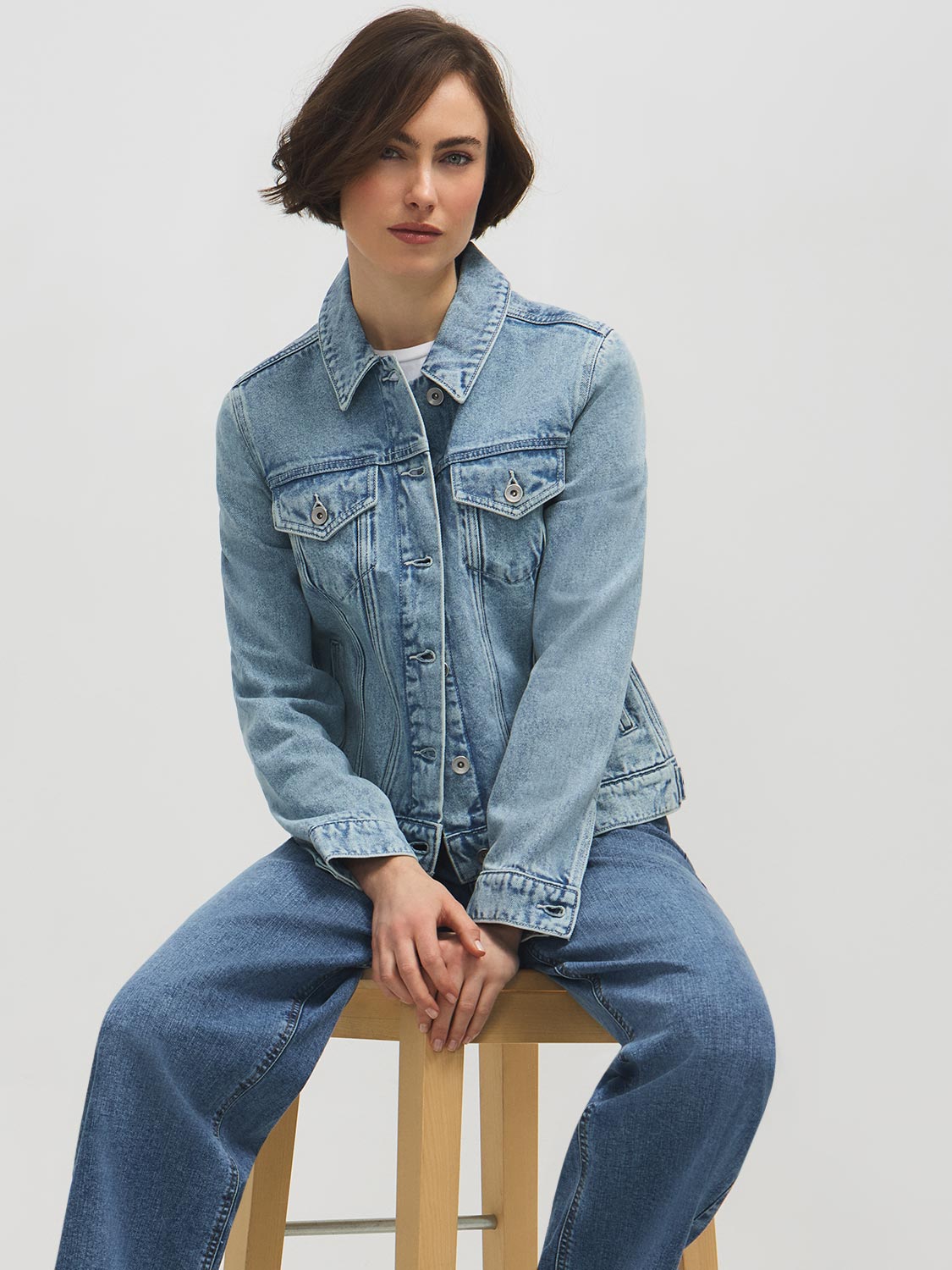 Lt Denim Blasted