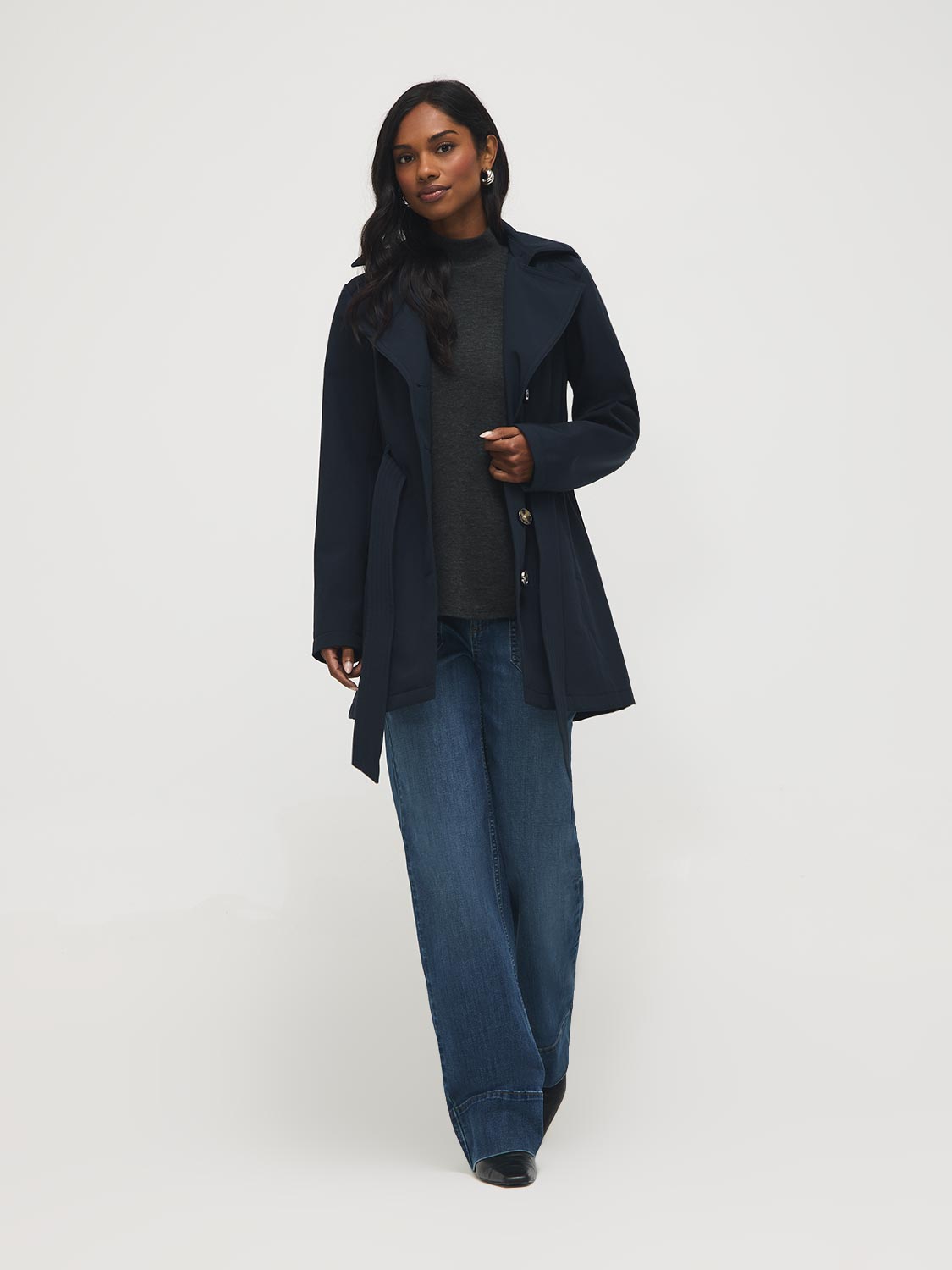 One Shoulder Dot Print Peplum Top – Suzy Shier