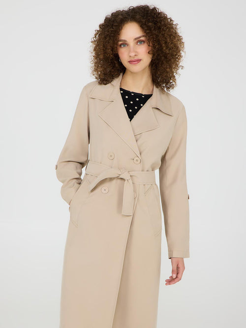 Twill Trench Coat