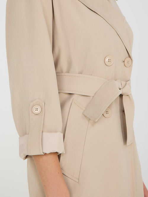 Twill Trench Coat