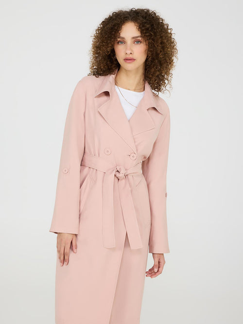 Twill Trench Coat