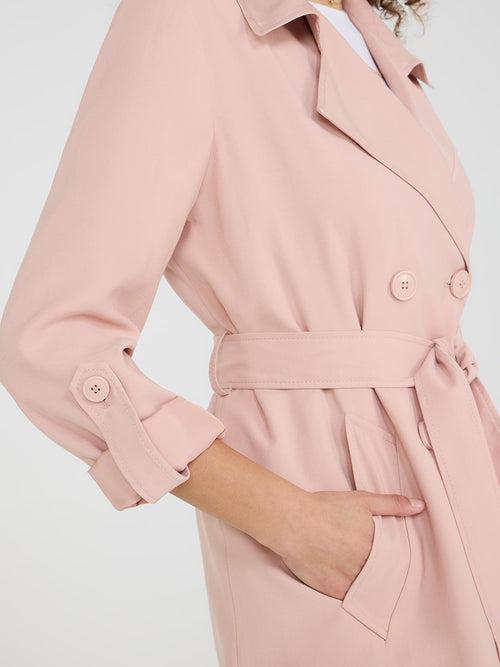 Twill Trench Coat