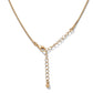 Teardrop Lariat Necklace