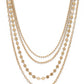 Collier à chaînes multiples