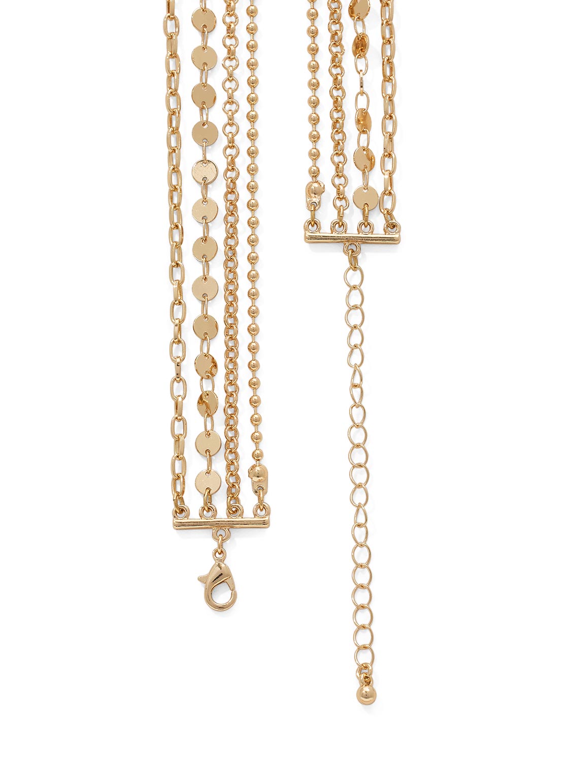 Collier à chaînes multiples