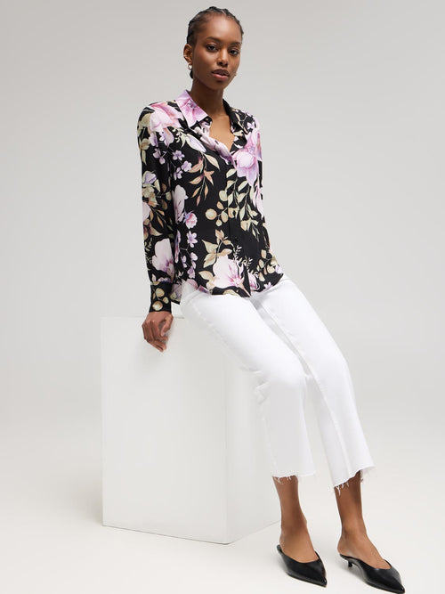 Floral Chiffon Blouse