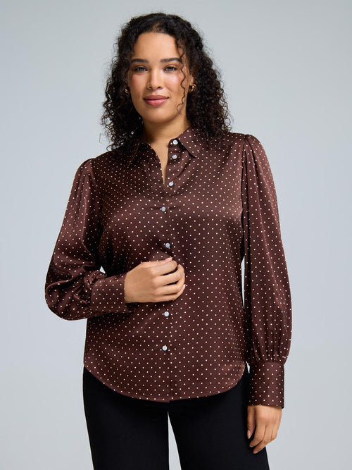 Polka Dot Blouse