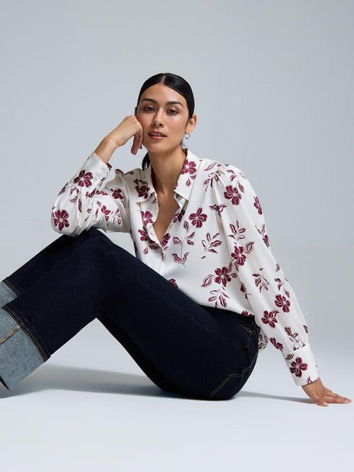 Floral Print Blouse