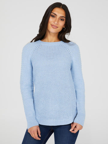Dolman Sleeve Boat Neck Ribbed Sweater