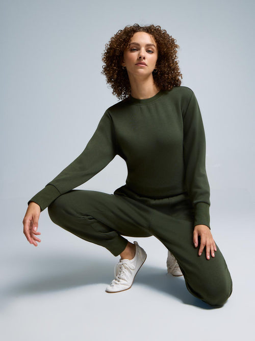 Side Zipper Cloud Fleece Sweatshirt