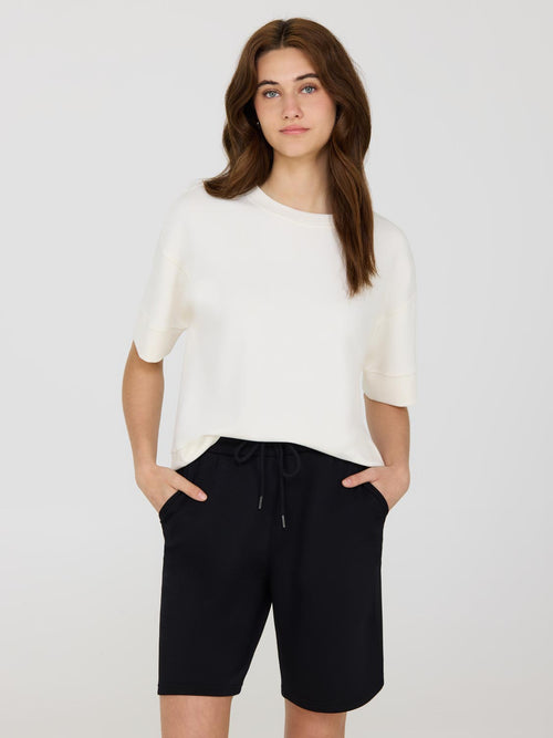 Cloud Fleece Short Drop Shoulder Sweatshirt