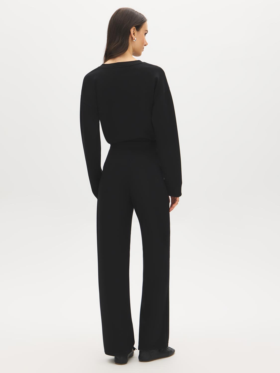 Cloud Fleece Wide-Leg Pants