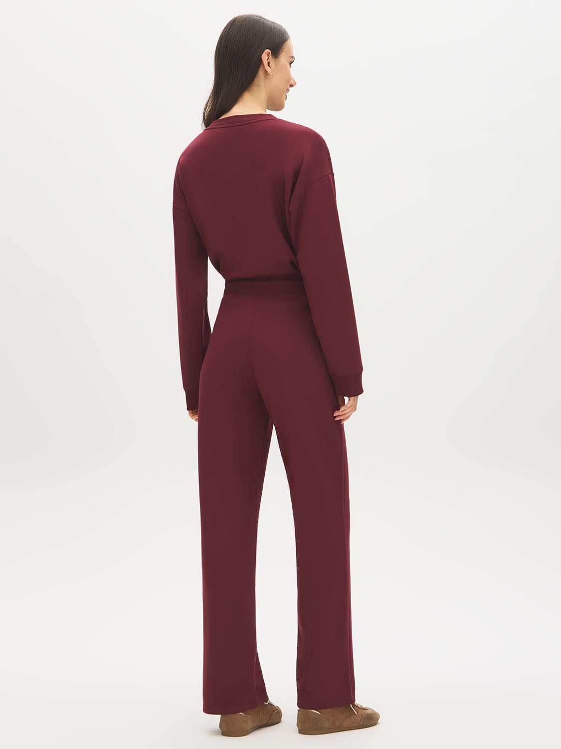 Cloud Fleece Wide-Leg Pants