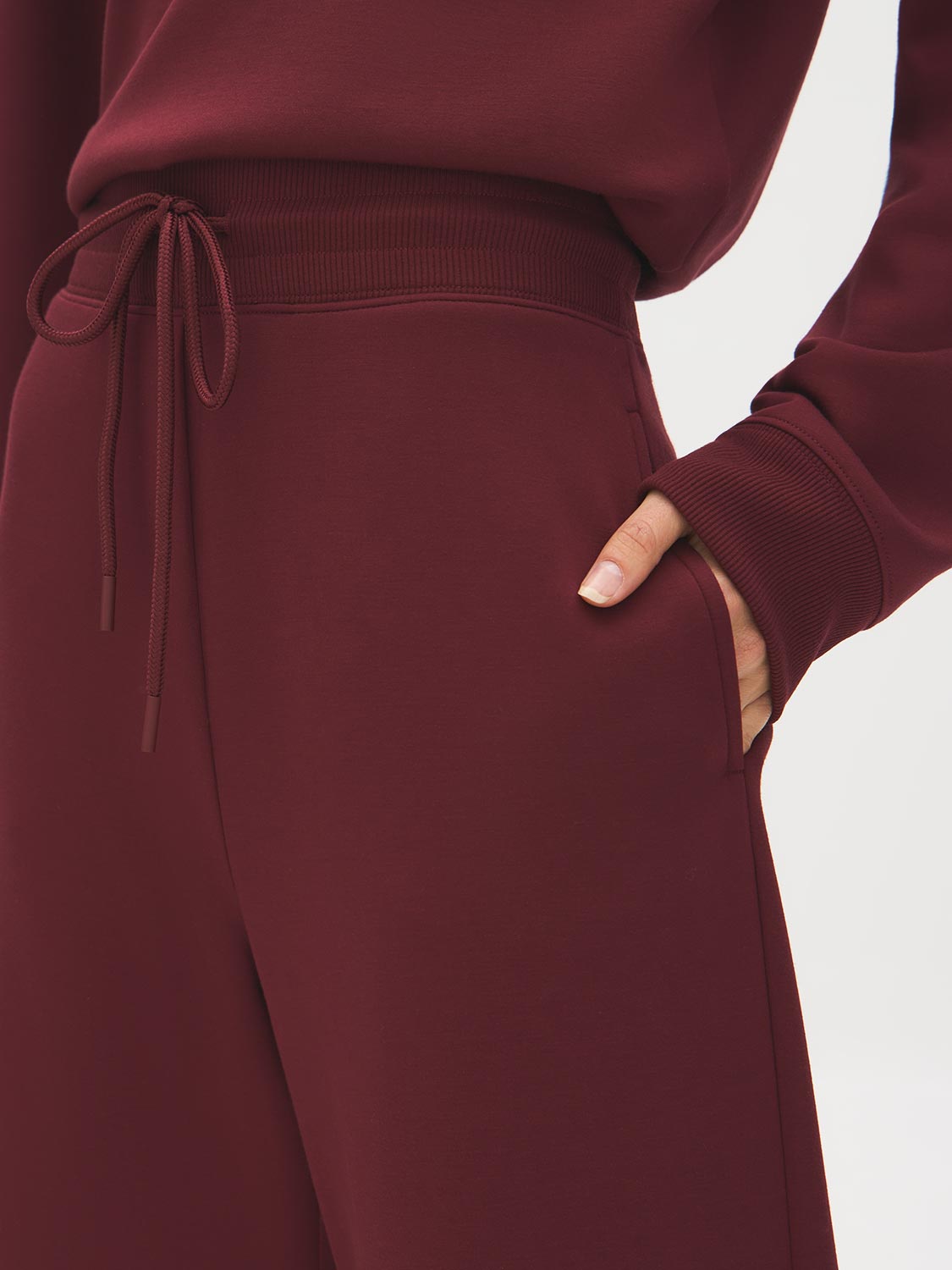 Cloud Fleece Wide-Leg Pants